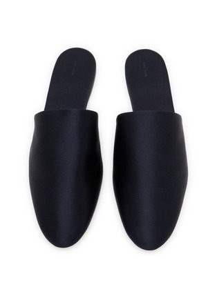 Figure View - Click To Enlarge - THE ROW - Tilda Slip On Satin Slippers