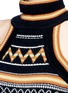 Detail View - Click To Enlarge - HILLIER BARTLEY - Fair Isle intarsia turtleneck tank top