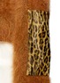Detail View - Click To Enlarge - HILLIER BARTLEY - Leopard print faux fur patch mohair blend sweater
