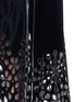 Detail View - Click To Enlarge - MARC JACOBS - Floral lasercut hem PU laminated skirt