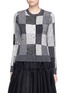 Main View - Click To Enlarge - MARC JACOBS - Patchwork-effect two-way cashmere sweater