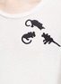 Detail View - Click To Enlarge - MARC JACOBS - Mice embroidered cotton T-shirt