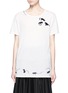 Main View - Click To Enlarge - MARC JACOBS - Mice embroidered cotton T-shirt