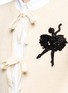 Detail View - Click To Enlarge - MARC JACOBS - Embellished ballerina appliqué cashmere cardigan