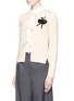 Front View - Click To Enlarge - MARC JACOBS - Embellished ballerina appliqué cashmere cardigan