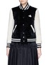 Main View - Click To Enlarge - MARC JACOBS - x Disney Mickey Mouse sheepskin shearling varsity jacket
