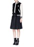 Figure View - Click To Enlarge - MARC JACOBS - x Disney Mickey Mouse sheepskin shearling varsity jacket