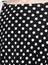 Detail View - Click To Enlarge - MARC JACOBS - Contrast polka dot print dress with scarf