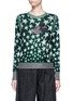 Main View - Click To Enlarge - MARC JACOBS - x Disney Mickey Mouse star jacquard sweater