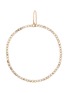 LANE CRAWFORD VINTAGE ACCESSORIES 1980's Gold Toned Diamante Necklace