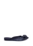 Main View - Click To Enlarge - PEDRO GARCIA  - 'Alia' ruffled satin slippers