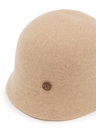 Detail View - Click To Enlarge - MAISON MICHEL - Pablo Wool Knit Bucket Hat