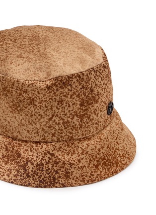 Detail View - Click To Enlarge - MAISON MICHEL - Axel Printed Fabric Hat