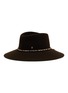 MAISON MICHEL Lauren Pearl Necklace Felt Hat