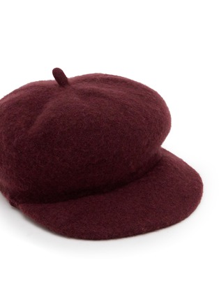 Detail View - Click To Enlarge - MAISON MICHEL - Juju Felt Wool Knit Hat