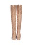 Back View - Click To Enlarge - SAM EDELMAN - 'Elina' suede thigh high boots