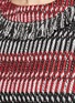 Detail View - Click To Enlarge - 72723 - Fringe stripe wool blend tweed sleeveless dress