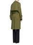 Back View - Click To Enlarge - 72723 - Raglan sleeve cotton trench coat