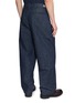 Back View - Click To Enlarge - EDWIN - Two-Tuck Wide Leg Denim Jeans
