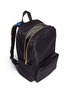 Detail View - Click To Enlarge - 73115 - Velvet ribbon appliqué strap nylon backpack