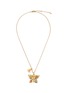 Main View - Click To Enlarge - GOOSSENS - Theia Butterfly Pendant Brass Necklace