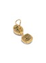 Detail View - Click To Enlarge - GOOSSENS - Cabochons Drop Brass Ear Clips