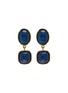 Main View - Click To Enlarge - GOOSSENS - Cabochons Drop Brass Ear Clips