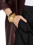 Figure View - Click To Enlarge - GOOSSENS - Orée Large Brass Cuff
