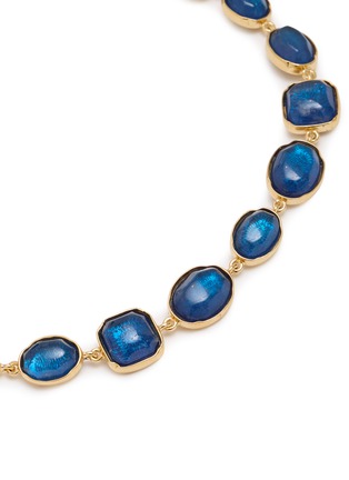 Detail View - Click To Enlarge - GOOSSENS - Cabochons Brass Necklace
