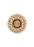 Main View - Click To Enlarge - GOOSSENS - 2R Perles Baorques Brass Brooch