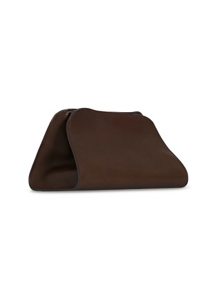 Detail View - Click To Enlarge - THE ROW - Peggy Leather Clutch