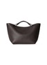 THE ROW Small Kit Tote Grained Leather Bag