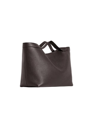 Figure View - Click To Enlarge - THE ROW - Large Kit Tote Grained Leather Bag
