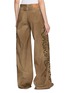 Back View - Click To Enlarge - ERMANNO SCERVINO - Floral Embroidered Pants