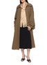 Figure View - Click To Enlarge - ERMANNO SCERVINO - Long Sleeve Lace Embroidered Silk Shirt