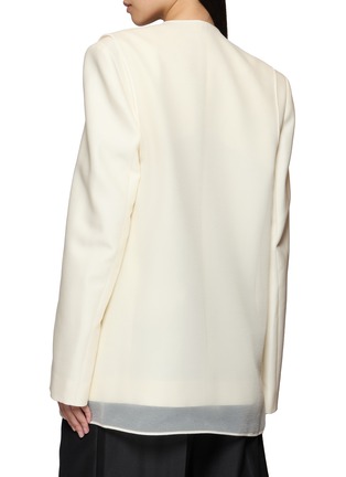 Back View - Click To Enlarge - GIA STUDIOS - Tulip Single Breasted Blazer