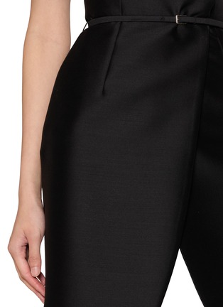  - GIA STUDIOS - Belted Tulip Midi Skirt