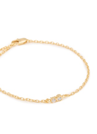 Detail View - Click To Enlarge - MISSOMA - 2026 Jewellery Bauble Duo Stone Chain Bracelet