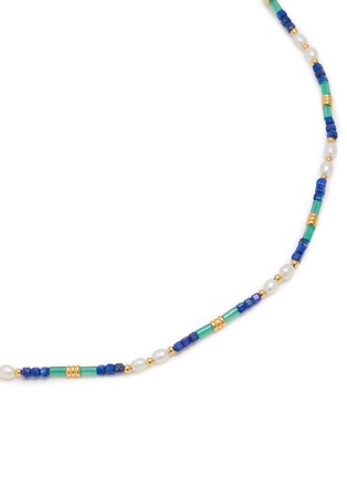 Detail View - Click To Enlarge - MISSOMA - Beaded Gemstone Pearl Short Necklace