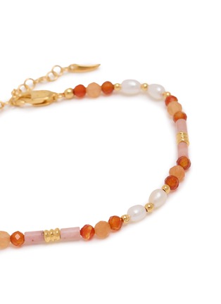Detail View - Click To Enlarge - MISSOMA - Beaded Gemstone Pearl Bracelet