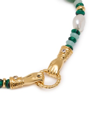 Detail View - Click To Enlarge - MISSOMA - Harris Reed In Good Hands Beaded Gemstone Bracelet