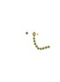 FENOMENA Emerald Stone Tennis Ear Cuff