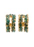 FENOMENA Mosaico Squared Mini Hoop Earrings