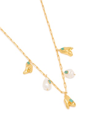 Detail View - Click To Enlarge - FENOMENA - Delta Drop Charm Necklace