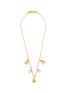 FENOMENA Delta Drop Charm Necklace