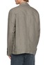 Back View - Click To Enlarge - RAG & BONE - Calder Linen Workwear Jacket