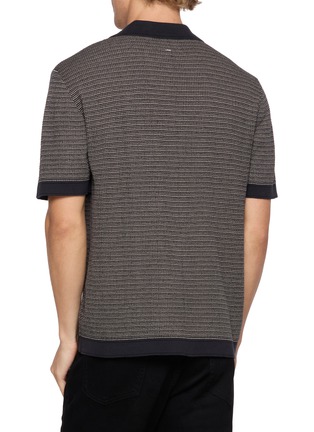 Back View - Click To Enlarge - RAG & BONE - Blocked Harvey Camp Shirt