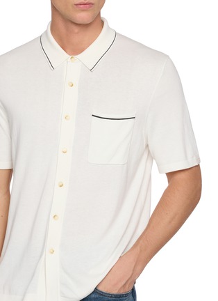  - RAG & BONE - Conrad Silk Blend Shirt