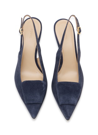 Detail View - Click To Enlarge - EQUIL - Rosia 55 Suede Slingback pumps