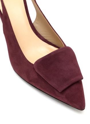 Detail View - Click To Enlarge - EQUIL - Rosia 55 Suede Slingback pumps